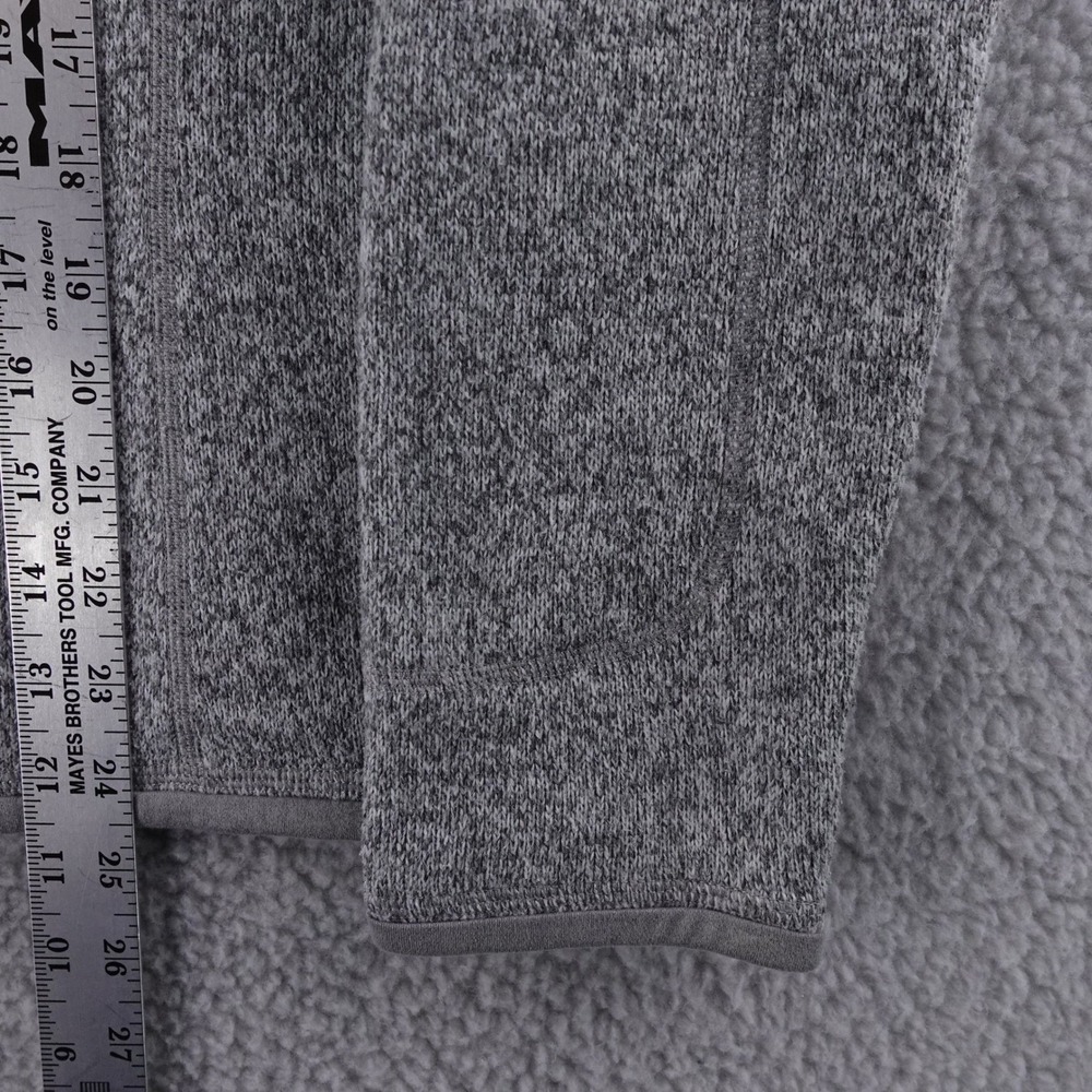 Patagonia Better Sweater Womens L 1/4 Zip Pullover Heather Gray Outdoor Camp - Picture 4 of 7